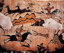 Goguryeo wall painting 
