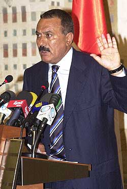 President Ali Abdullah Saleh of Yemen