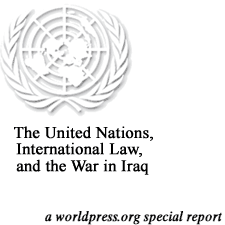 The United Nations, International Law, and the War in Iraq