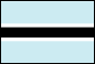 Flag of Botswana 