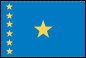 Flag of Democratic Republic of Congo 