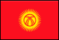 Flag of Kyrgyzstan 
