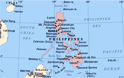Map Philippines