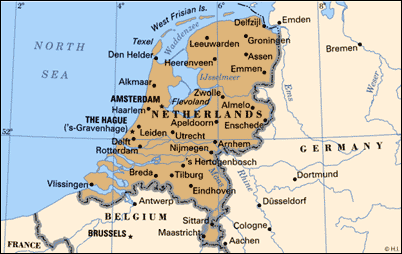 Map Netherlands, The 